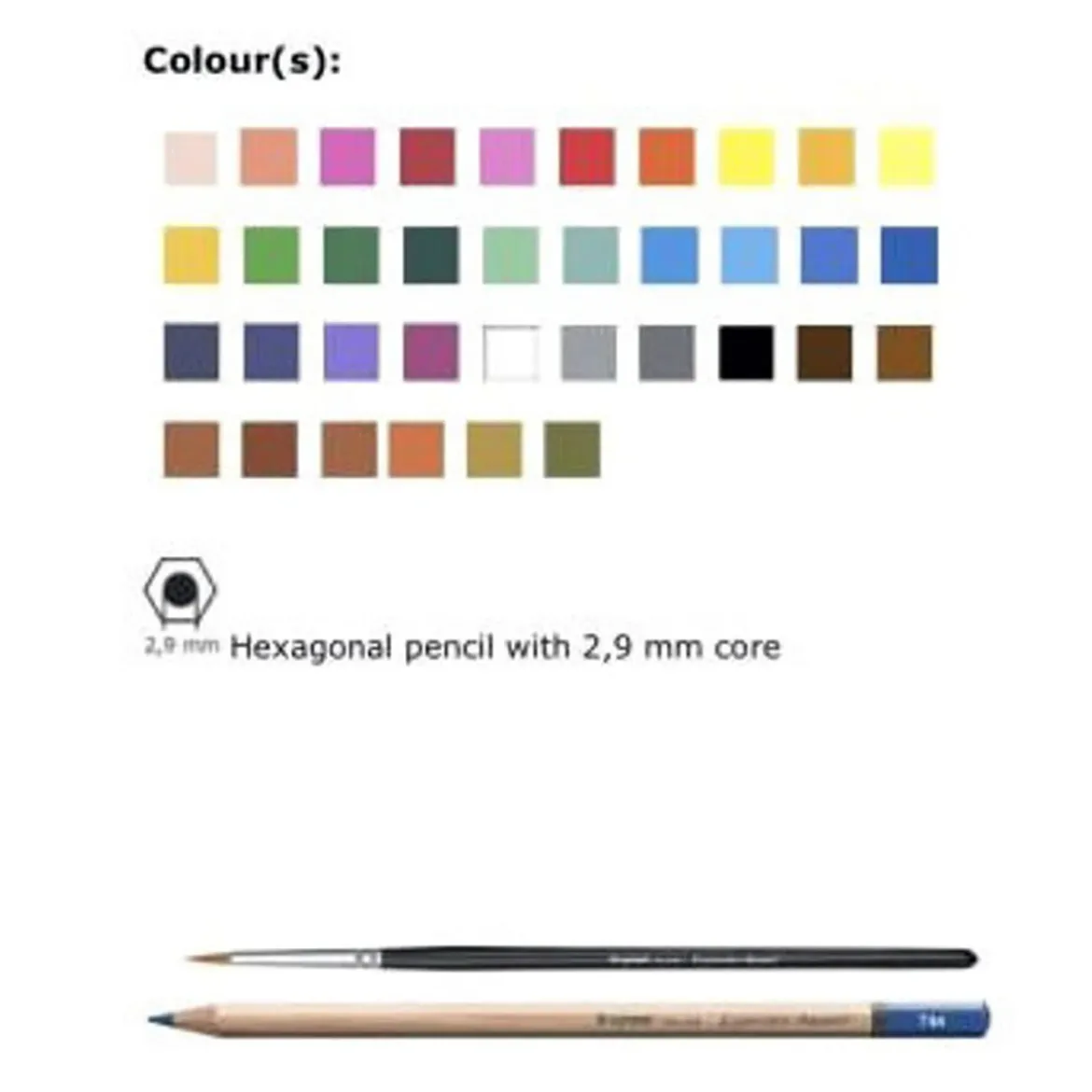 Expression Aquarel pens 36st