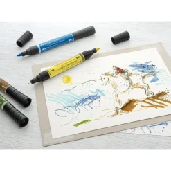 Faber-Castell PITT Artist Pen Dual Marker – Warm grey III 272