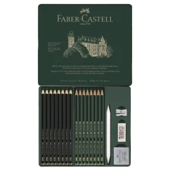 Faber-Castell 9000 & Pitt Graphite – ett pennset fyllt med gråtoner