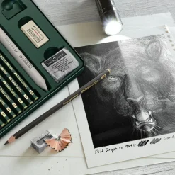 Faber-Castell 9000 & Pitt Graphite – ett pennset fyllt med gråtoner