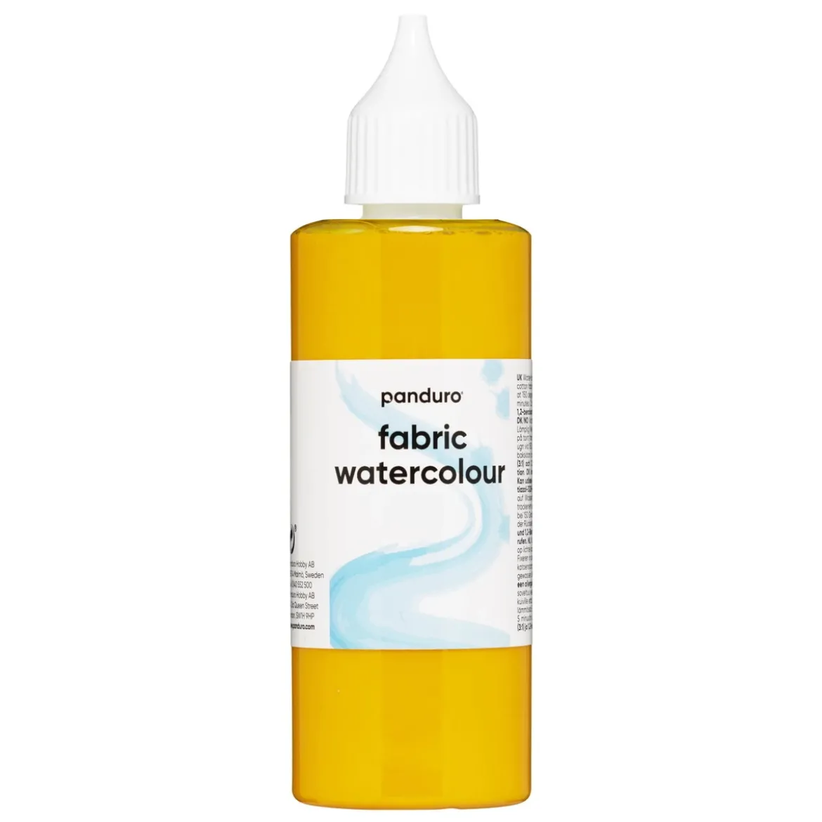 Fabric Watercolour 85 ml – gul textilfärg akvarell