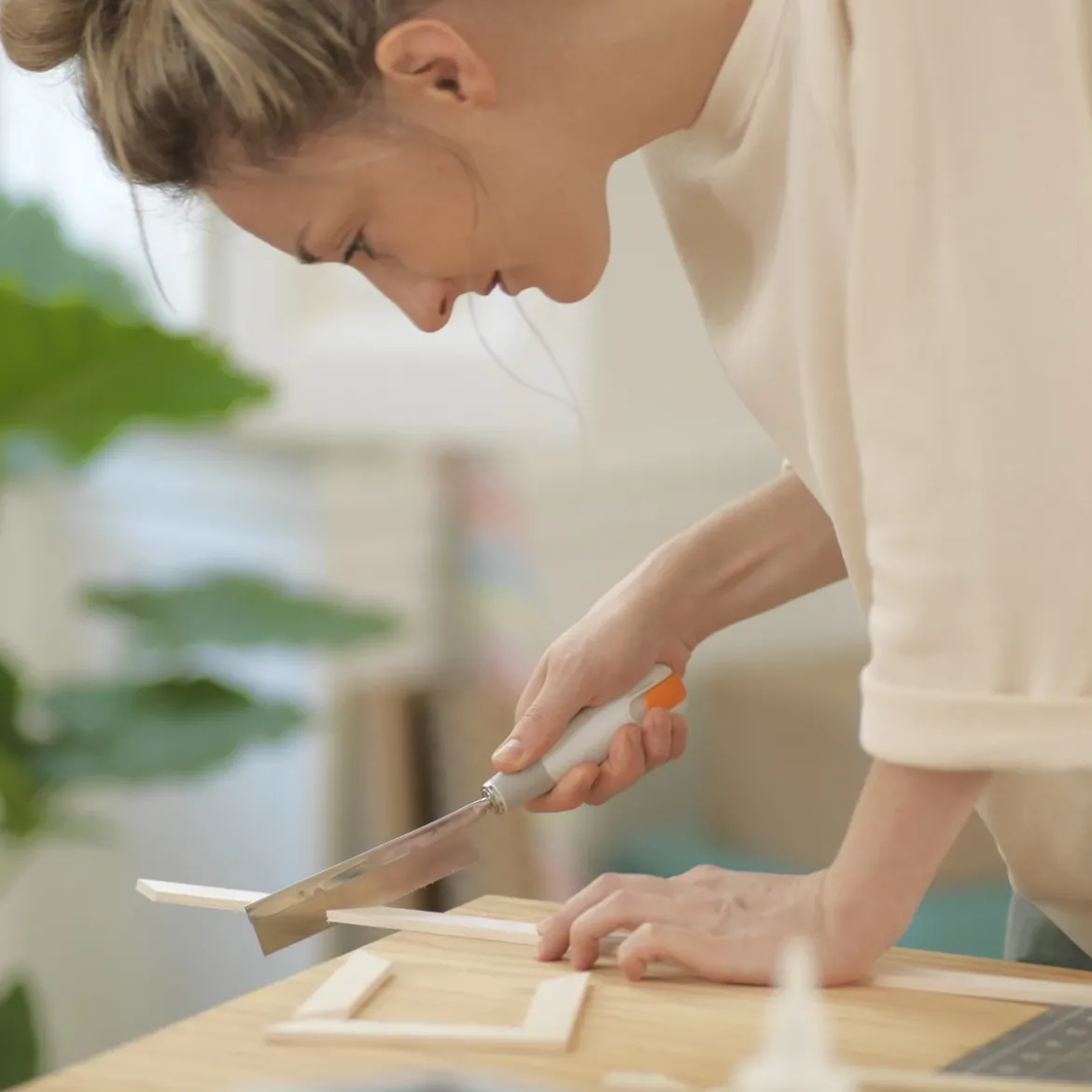 Fiskars Performance Cutting, Chiseling & Sawing – mångsidigt knivset