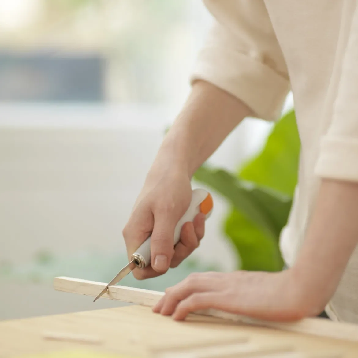 Fiskars Performance Cutting, Chiseling & Sawing – mångsidigt knivset