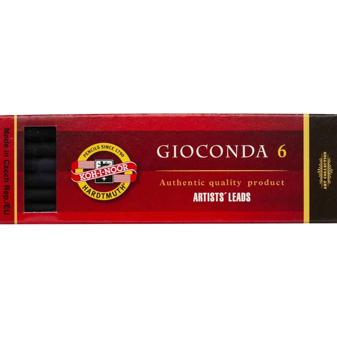 Gioconda ritstift ritkol 6 st