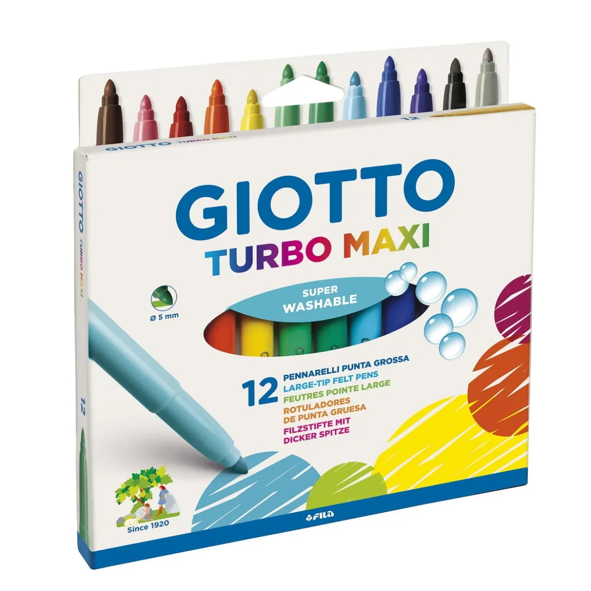 Giotto Turbo Maxi Tusch 12p