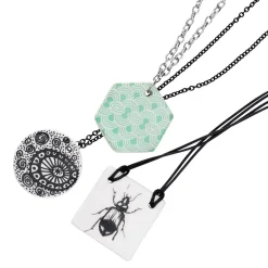 Glas & porslinspenna svart, 1 mm spets