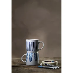Glas & porslinspennor 6-pack i basfärger, 2 mm spets