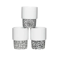 Glas & porslinspennor 6-pack i basfärger, 2 mm spets
