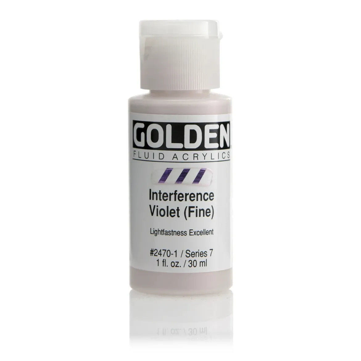 Golden Fluid Acrylics 30 ml - 2470 Interference Violet F.