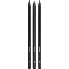 Grafitpennor 3-pack, solida skisspennor av grafit, hårdhetsgrad 6B