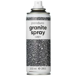 Grå granitspray 200 ml – ge föremål ett sken av sten