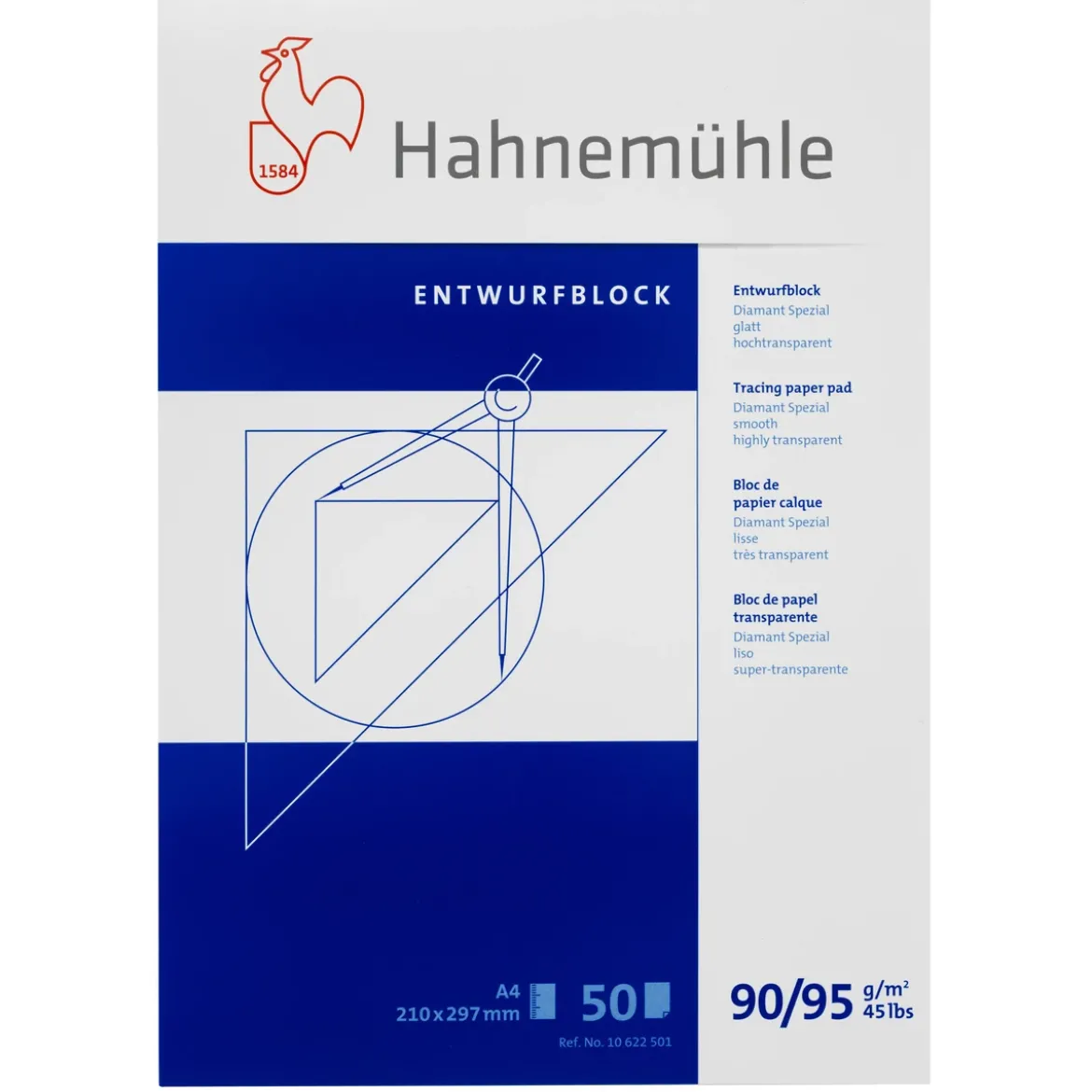 Hahnemühle A4 transp. block