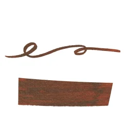 Herbin Fountain Ink 10 ml, bläck för reservoarpennor – brun / café des îles