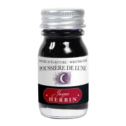 Herbin Fountain Ink 10 ml, bläck för reservoarpennor – lila / poussière de lune
