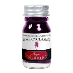 Herbin Fountain Ink 10 ml, bläck för reservoarpennor – rosa / rose cyclamen