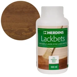 Herdins lackbets 300 ml – 711 mellanbrun