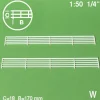 Hermoli Balustrad 1:50 2 st