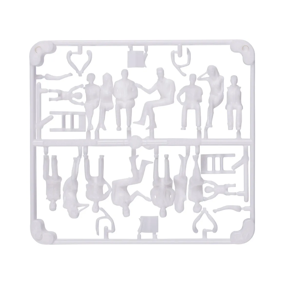 Hermoli sittande figurer 1:50