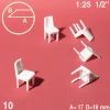Hermoli stolar 10 st 1:25