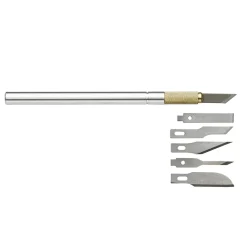 Hobbykniv metall 6 olika blad
