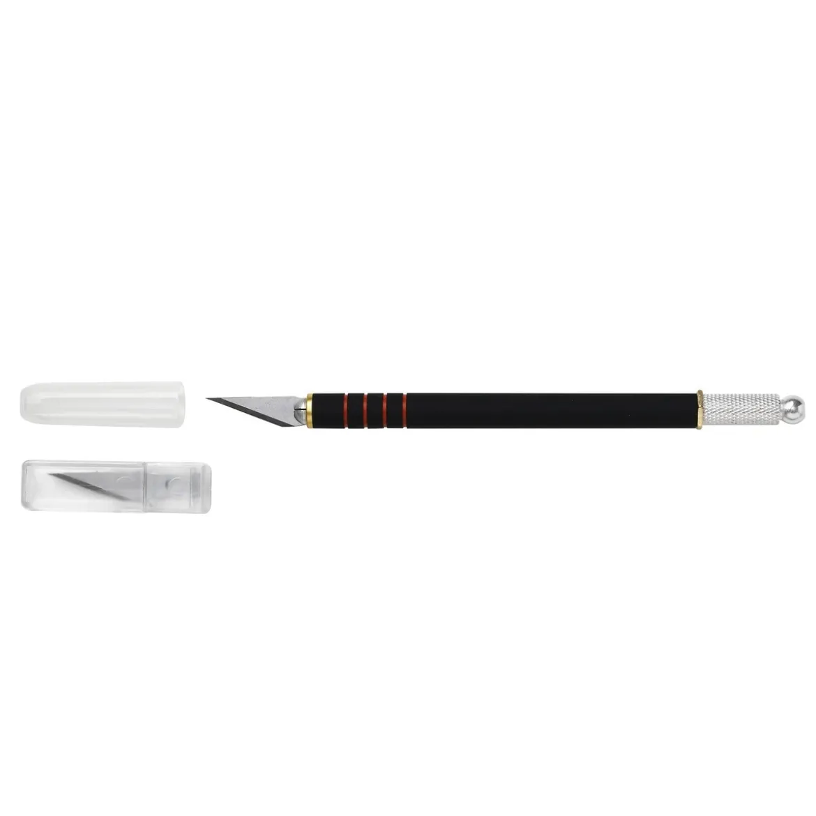 Hobbykniv svart 6 blad