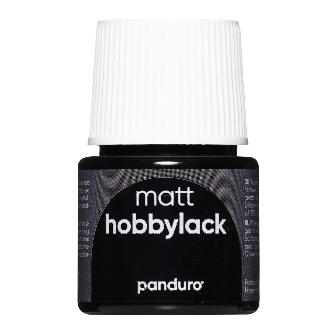 Hobbylack matt 45 ml black