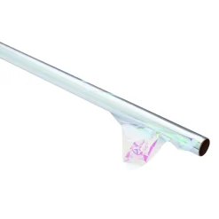 Iriserande plastfolie / film på rulle för inslagning, 2 meter, bredd 70 cm