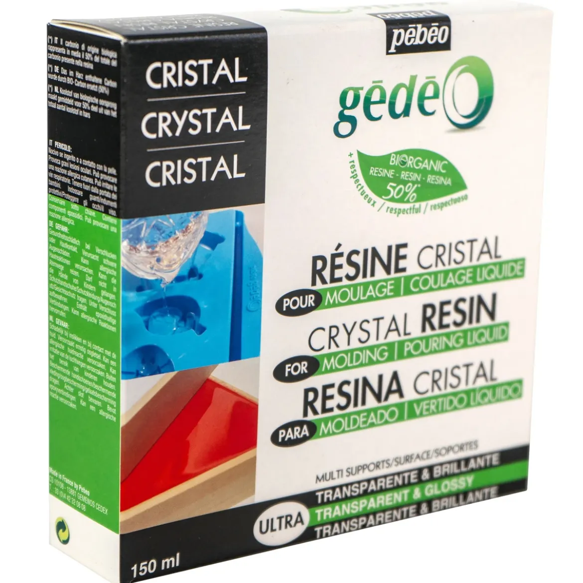 Klar resin, Bio-based, 150ml