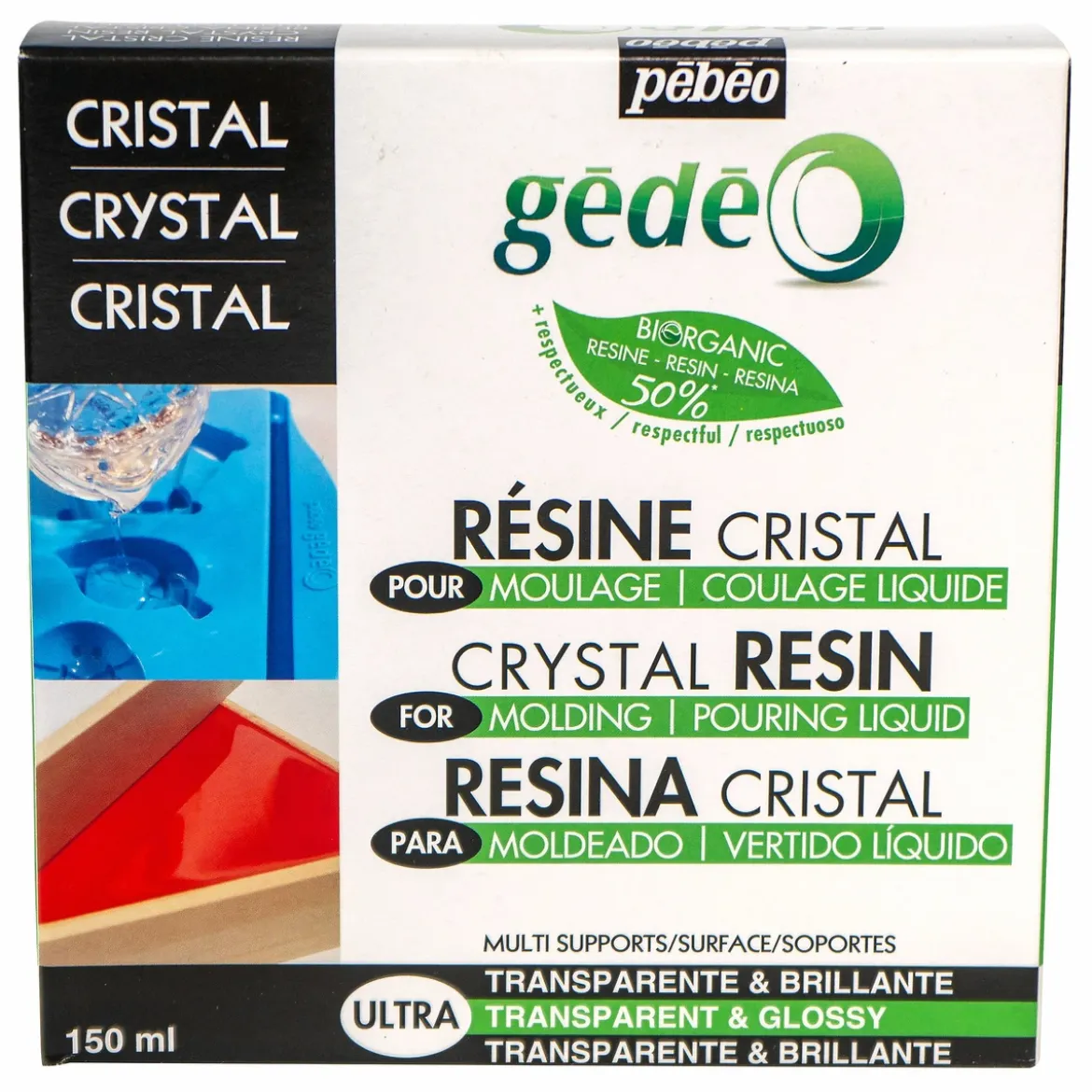Klar resin, Bio-based, 150ml