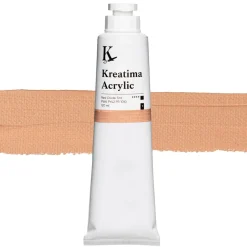 Kreatima Acrylic akrylfärg 120 ml – Red Oxide Tint PW 6 PY 42 PR 1010