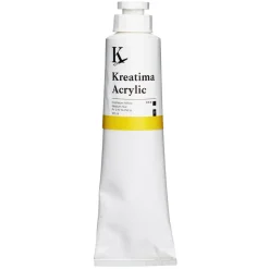 Kreatima Acrylic akrylfärg 120 ml – Cadmium Yellow Medium Hue PY 3 PY 74 PW 6