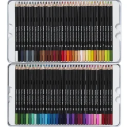 Kreatima Artist färgpennor i 72-pack, etui av metall
