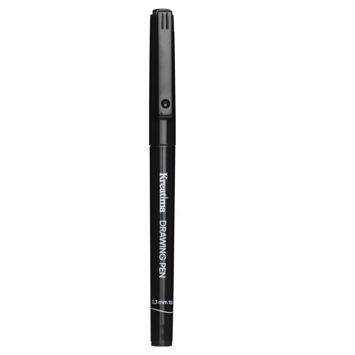 Kreatima Drawing Pen, fineliner med svart bläck 0,3 mm spets