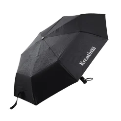 Kreatima paraply, svart. Längd 28 cm / Ø5 cm – längd 55 cm / Ø95 cm i uppfällt läge
