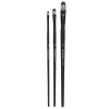 Kreatima pensel Studio Filbert 3-pack, #4, 10, 16 – syntetpenslar med kattunga / filbert