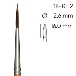 Kreatima Watercolour akvarellpensel Reservoir Liner 1K-RL 2