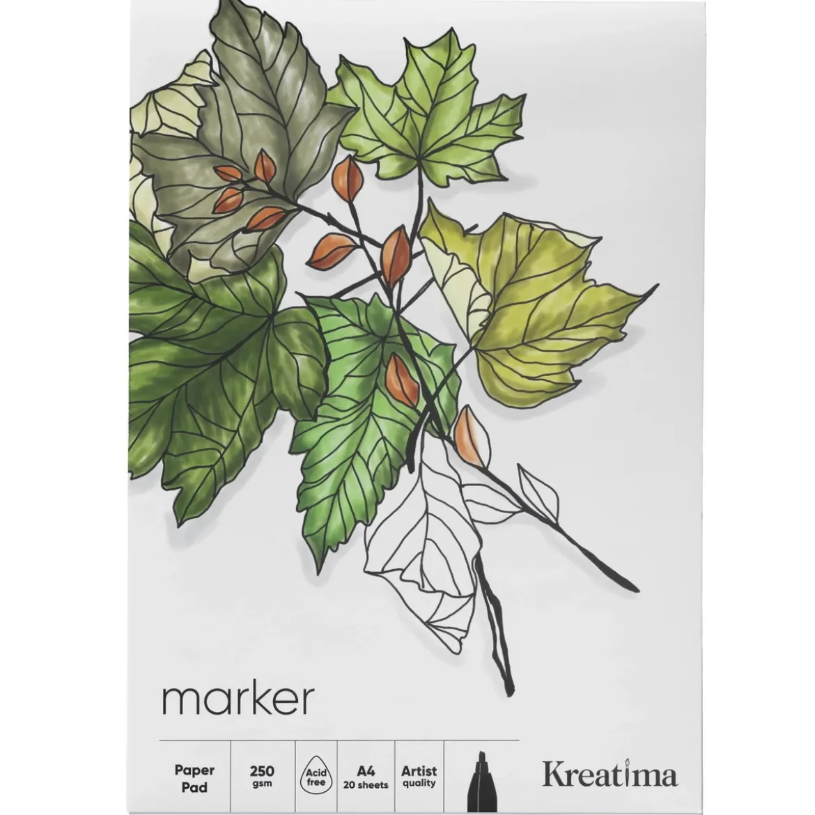 KR Markerblock 250g A4