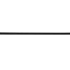 Läderband svart 2 mm 2,5 m