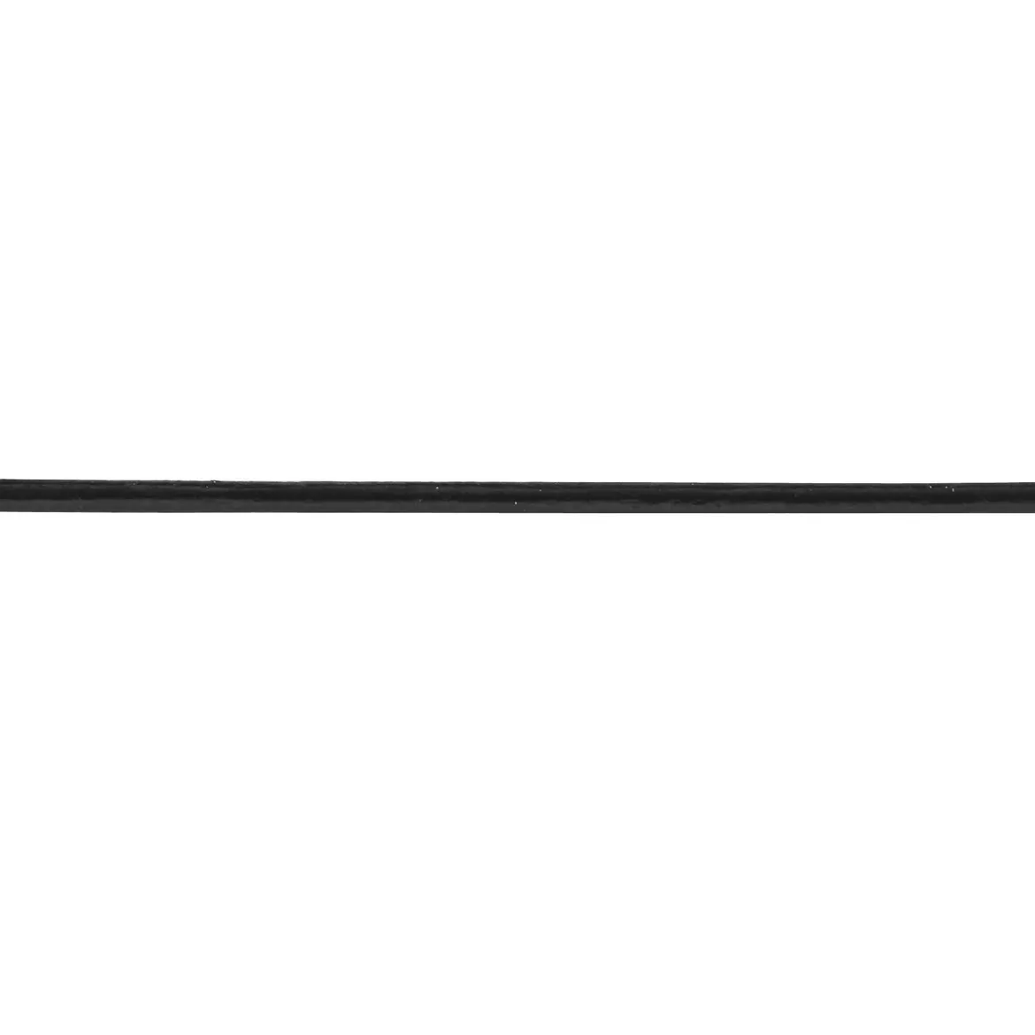 Läderband svart 1 mm 25 m