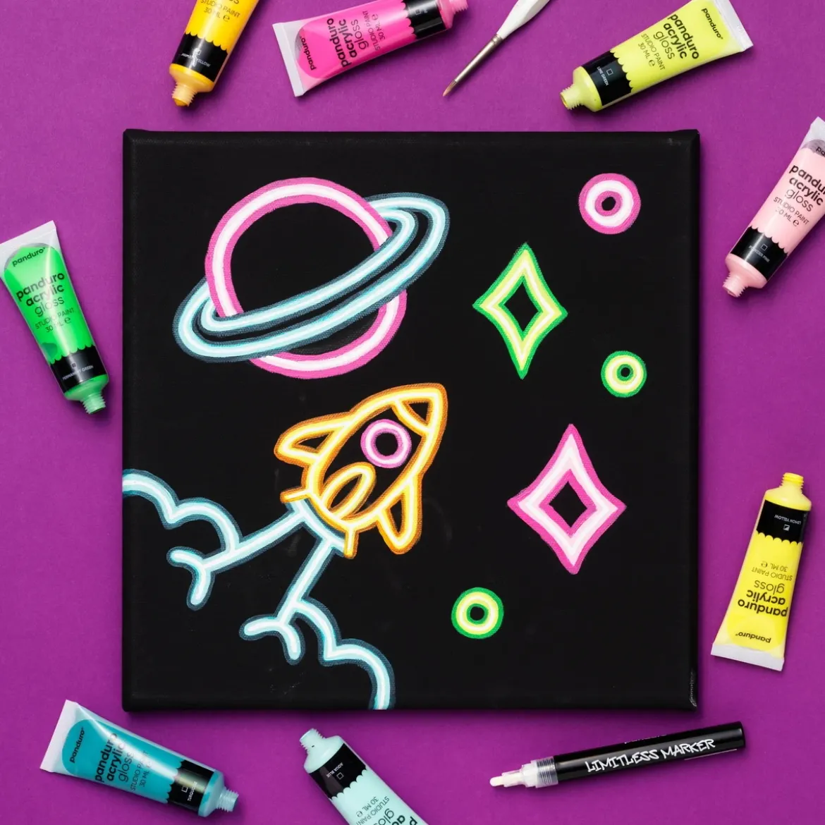Limitless Marker M Black S – Medium spets Ø2,5 mm