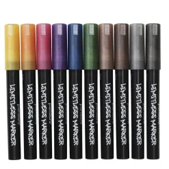 Limitless Markers Glitter Galore Set 10 – Ø2,5 mm akrylpennor med massor av glitter!