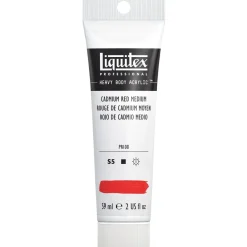 Liquitex Heavy Body akrylfärg 59 ml – 154 Cadmium red medium