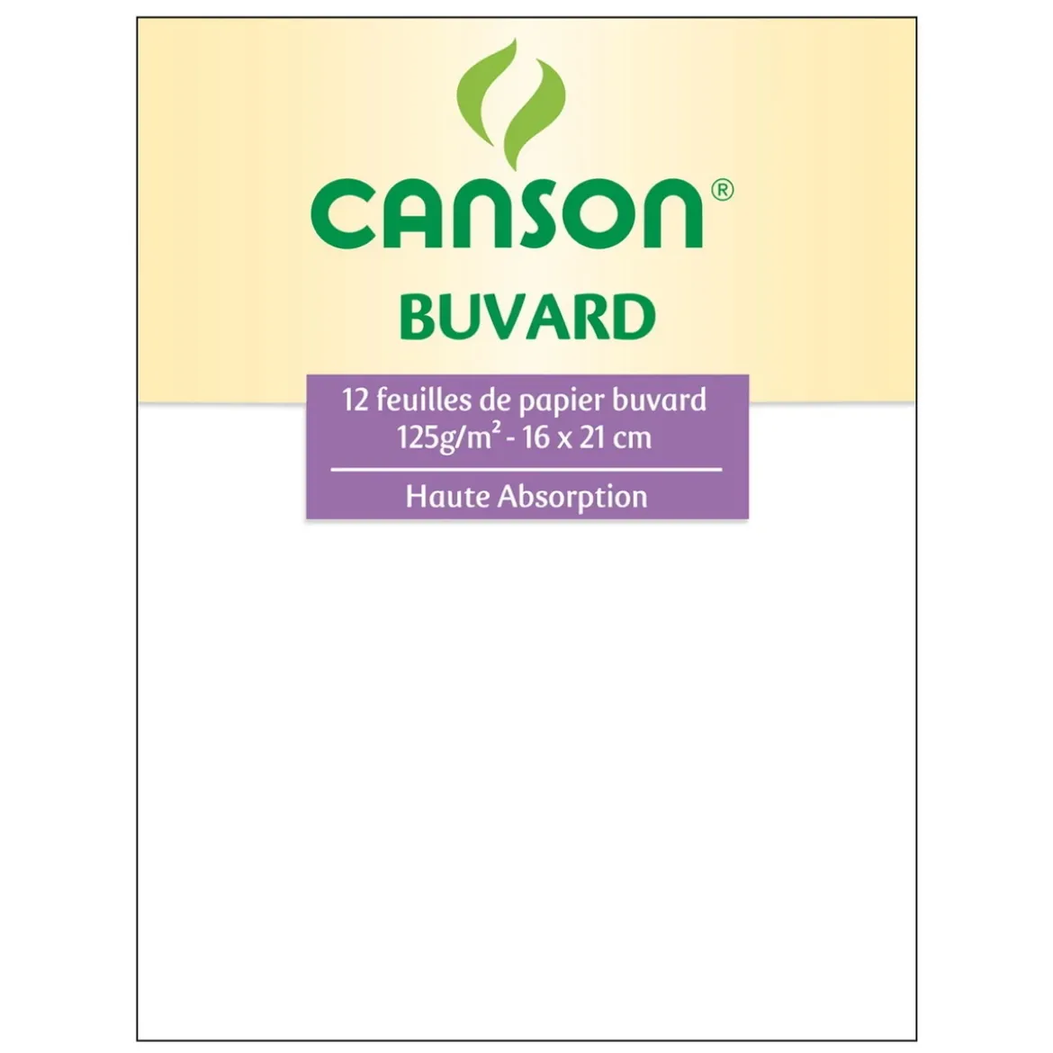 Läskpapper Canson 16x21cm 12st
