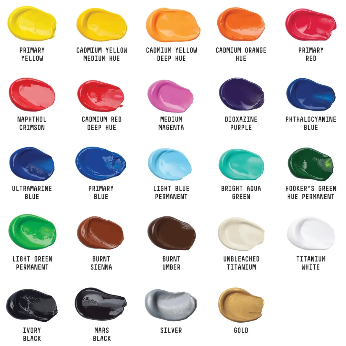 LX Basics Acrylic Set 24 st