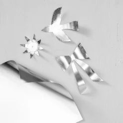 Metallpapper silver A4 (210×297 mm), 5 tjocka ark à 280 g/m²