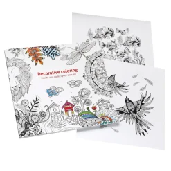 Målarbok - Decorative Coloring