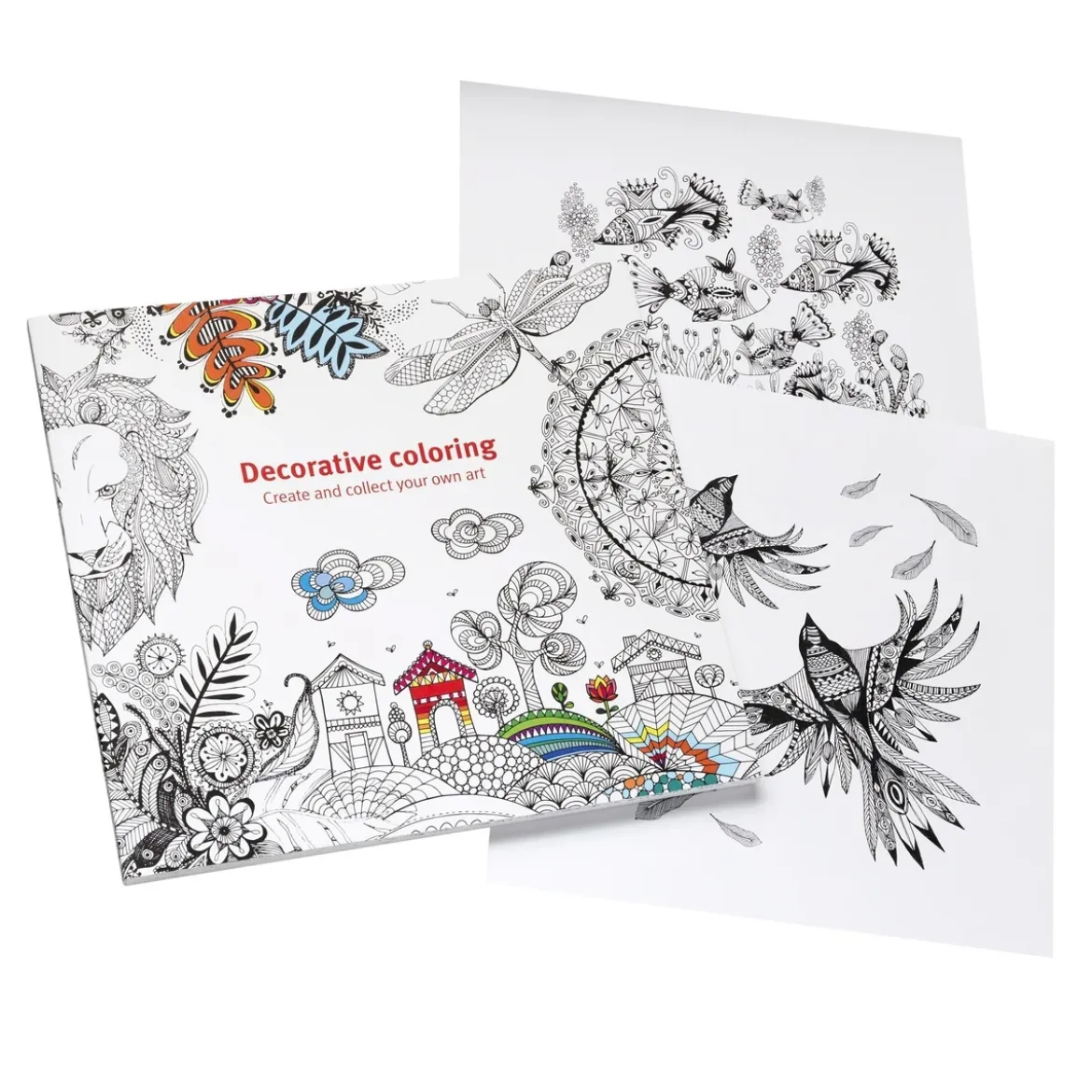 Målarbok - Decorative Coloring