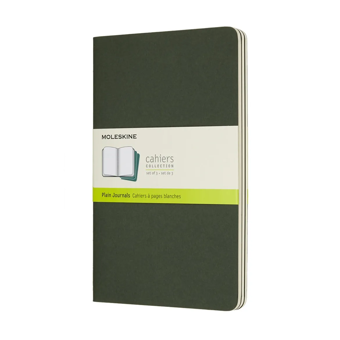 ML Cahier Large Plain grön