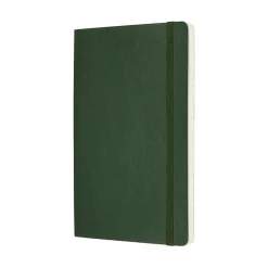 Moleskine Classic Notebook Large (13×21 cm), grön mjuk pärm – 240 linjerade sidor