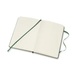 Moleskine Classic Notebook Pocket (9×14 cm), grön hård pärm – 192 olinjerade sidor